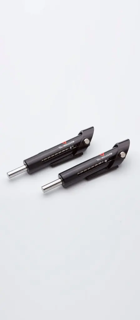 Drop set pins
