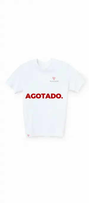 Camiseta blanca logo pecho