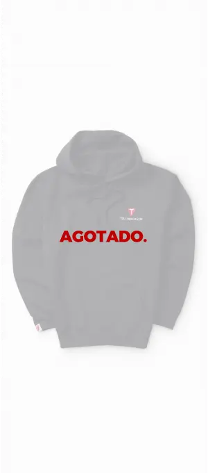 Sudadera negra con capucha