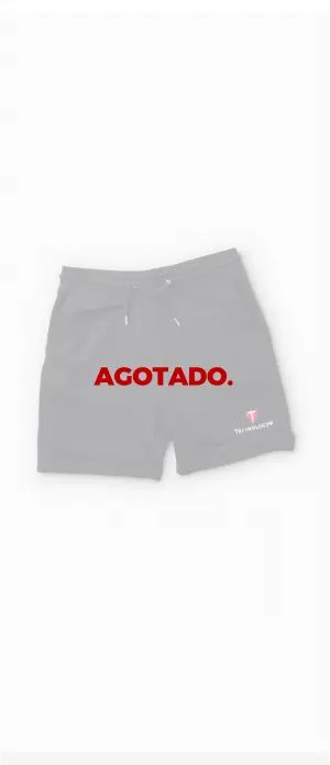 Pantalón negro chándal corto
