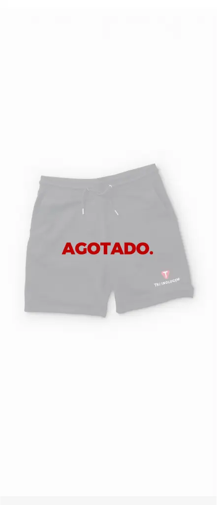 Pantalón negro chándal corto