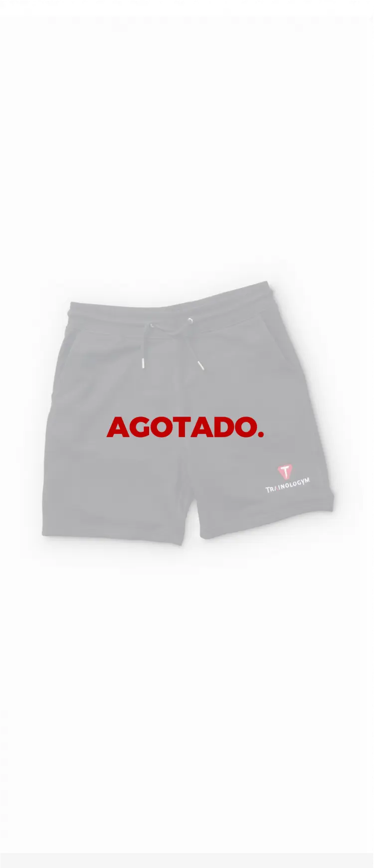 Pantalón negro chándal corto