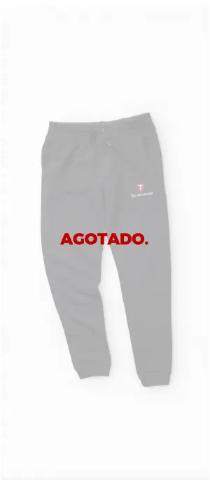 Pantalón negro chándal largo