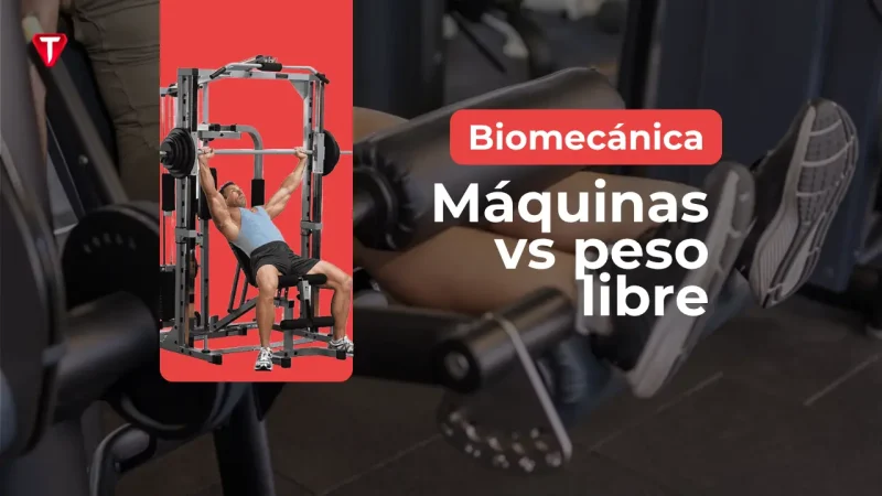 ¿Entrenar con máquinas o con peso libre?