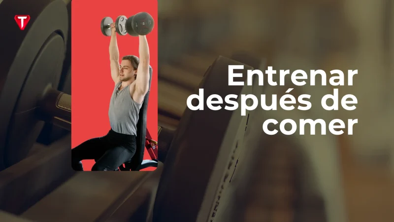 ¿Cuánto esperar después de comer para entrenar?