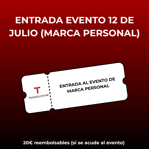 Entrada al evento del 12 de julio (marca personal)